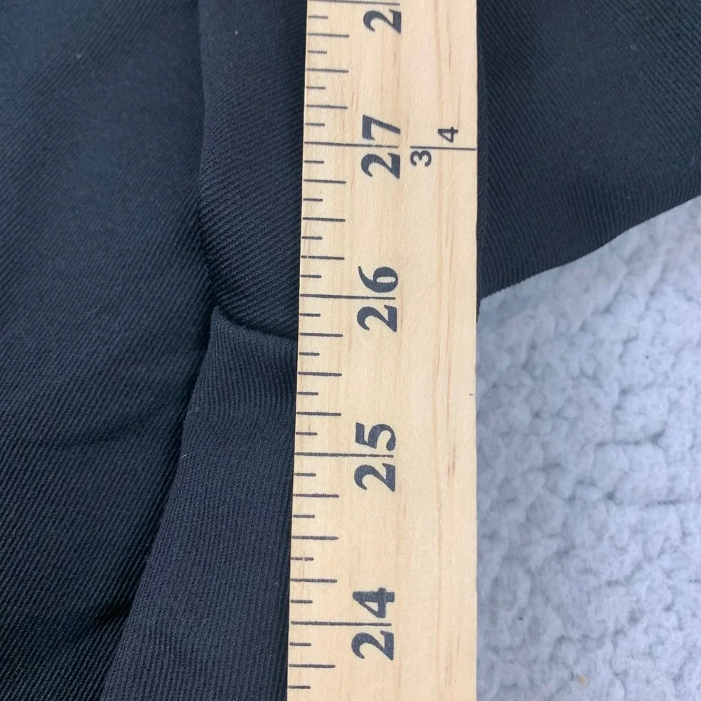Vintage Profile Ski Pants Youth 12 Black Red Wool‎ Blend Stirrup Insulated